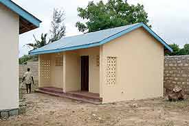 The children's new toilet building